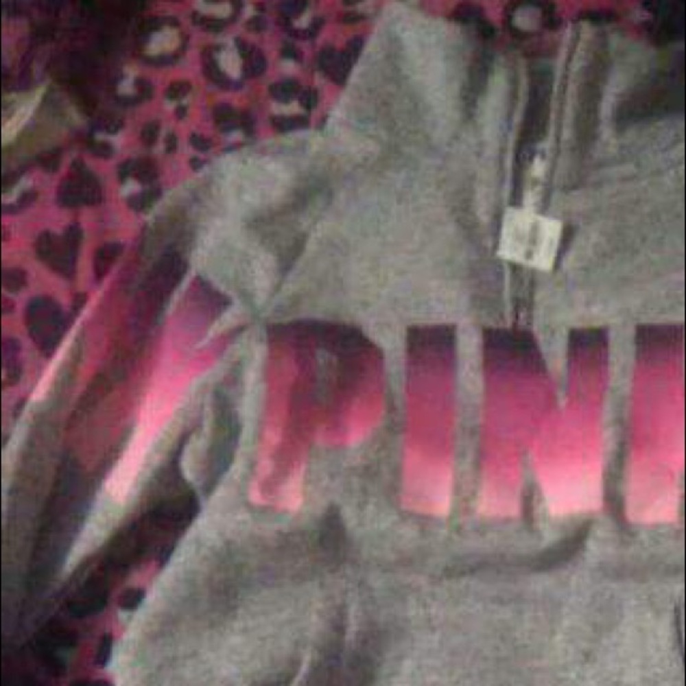 Pink half zipper up